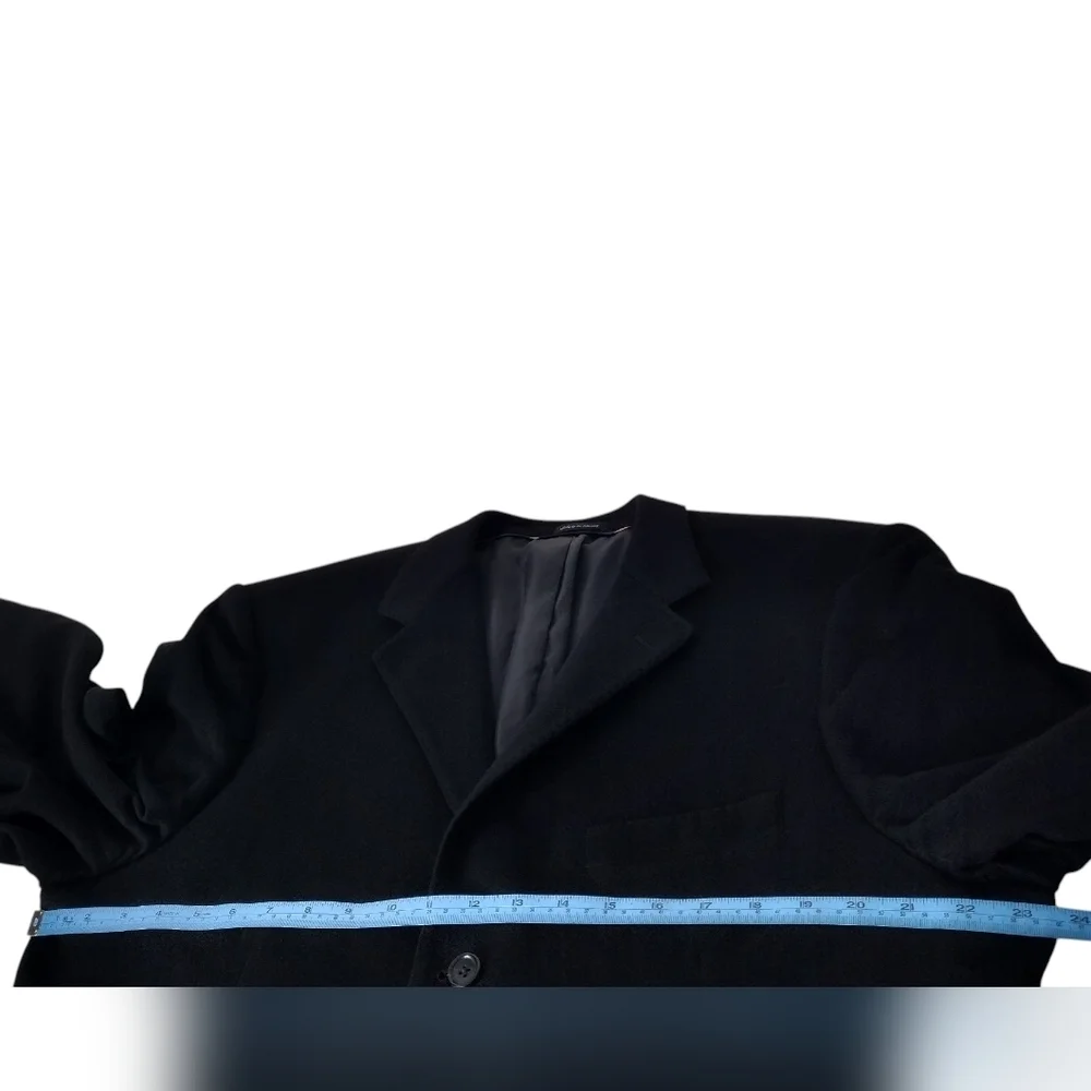 J. Crew Season Holiday 100% Cashmere Black Sport Coats Blazer Jacket Sz 46R